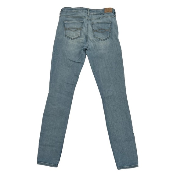 Abercrombie & Fitch Super Skinny Straight Leg Distressed Jeans Size 4 Women’s - Picture 3 of 5